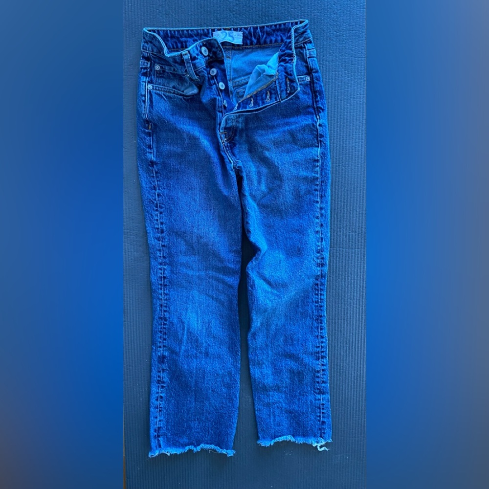 Free People Button Fly Jeans